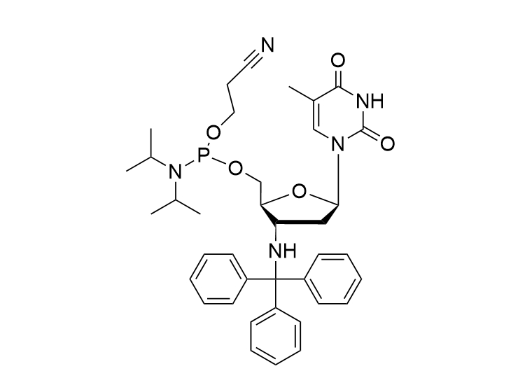 3'-NH-Trt-2',3'-ddT-5'-CE-Phosphoramidite