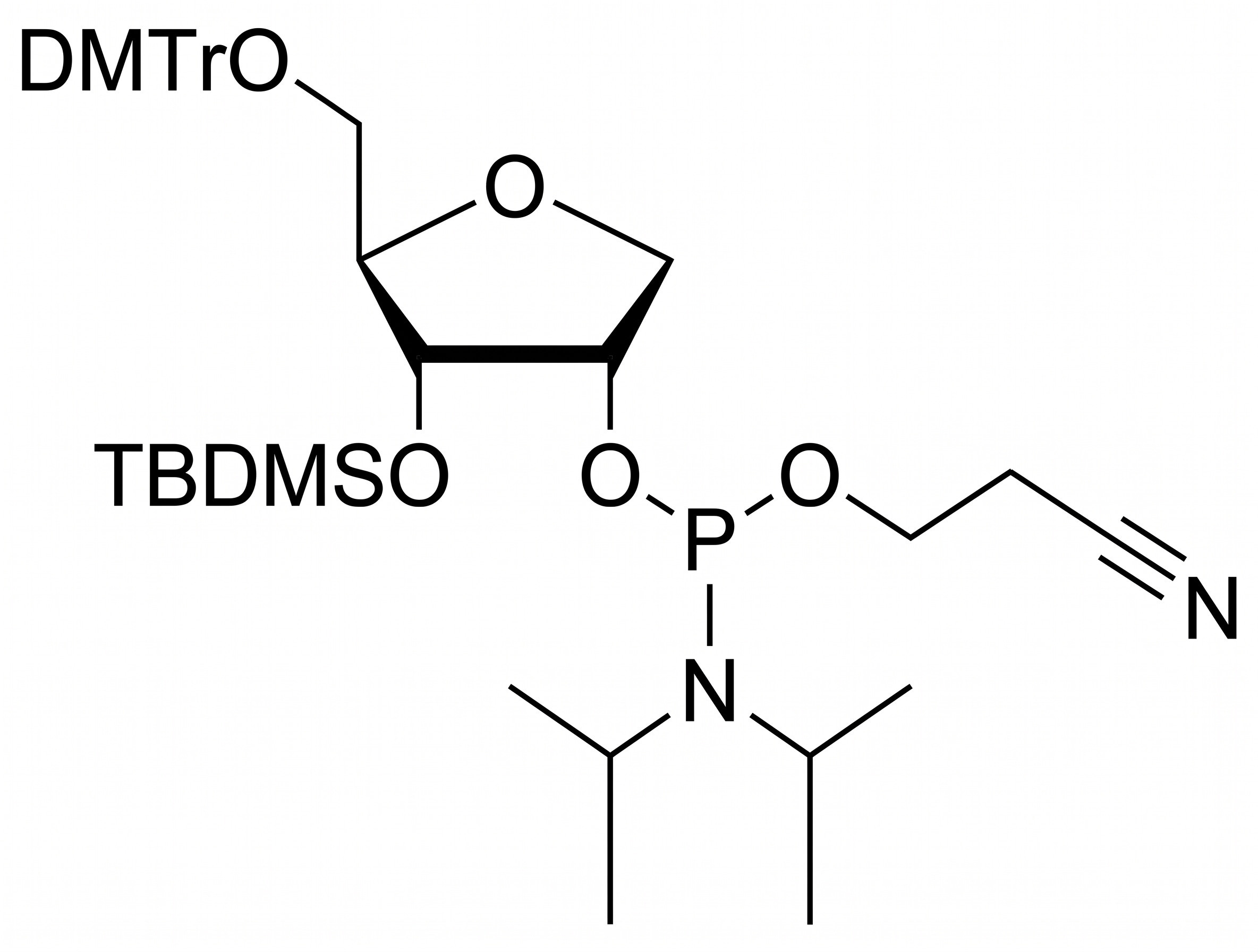 5-O-DMTr-1-Deoxyribose-3-O-TBDMS-2-[(2-cyanoethyl)-(N,N-diisopropyl)]-CE phosphoramidite
