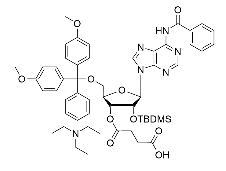 rA(Bz)-3'-succinate, TEA  salt