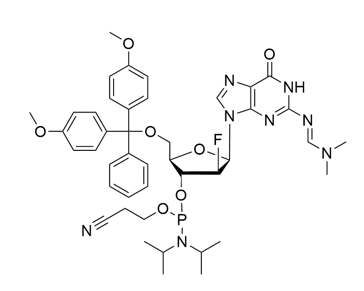 2'-F-ANA-dG(dmf)-CE-Phosphoramidite