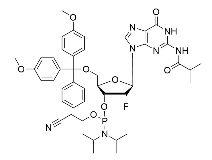 DMT-2'-F-dG(iBu)-CE-Phosphoramidite