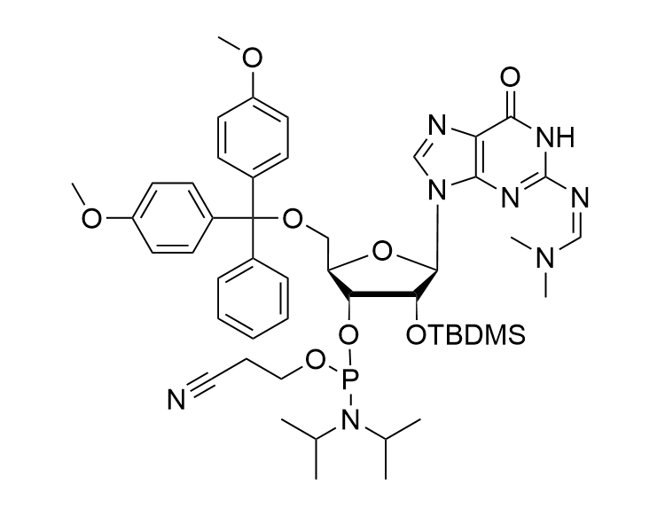 DMT-2'-O-TBDMS-rG(dmf)-CE-Phosphoramidite
