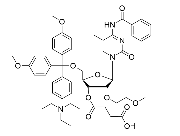 2'-MOE-5-Me-C(Bz)-3'-succinate, TEA  salt