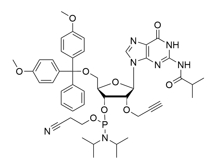 2'-O-propargyl-rG(ibu)-CE-Phosphoramidite