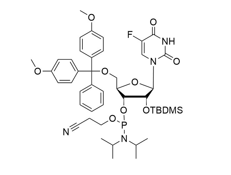 2'-O-TBDMS-5-F-rU Phosphoramidite