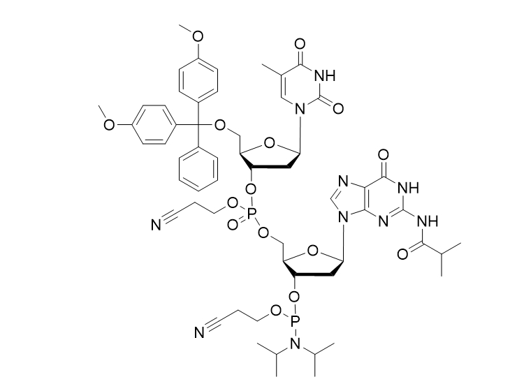 5'-O-DMT-dT-P-dG(ibu) Phosphoramidite