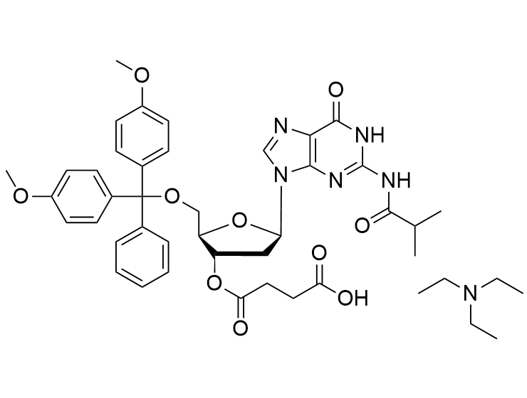 2'-dG(ibu)-3'-succinate, TEA  salt