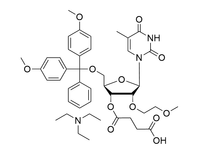 2'-MOE-5-Me-U-3'-succinate, TEA  salt