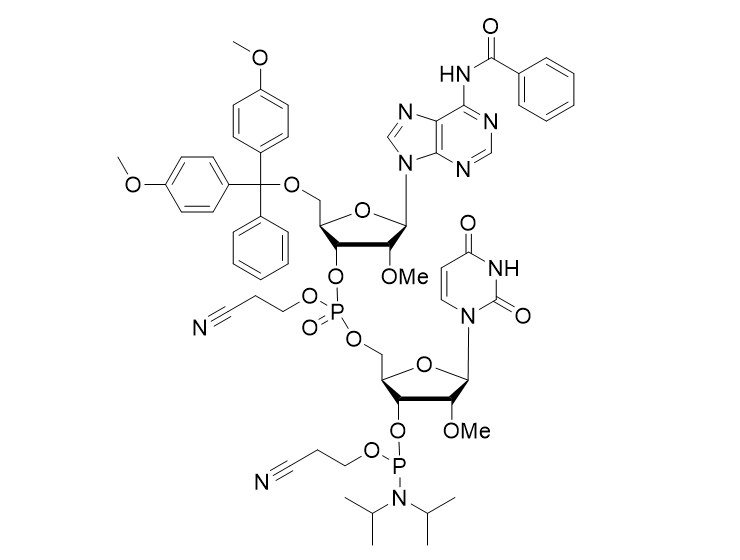 5'-O-DMT-2'-OMe-A(Bz)-P-2'-OMe-U Phosphoramidite