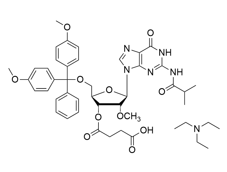 2'-OMe-G(ibu)-3'-succinate, TEA  salt