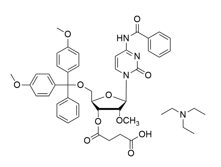 2'-OMe-C(Bz)-3'-succinate, TEA  salt