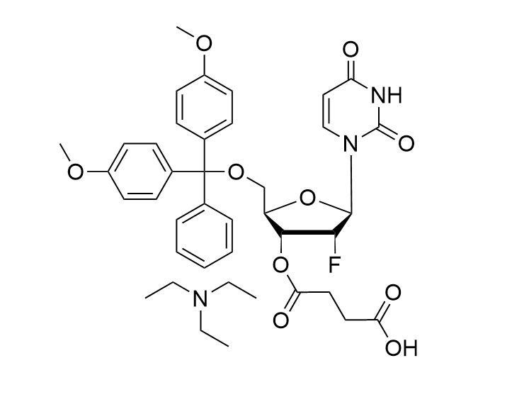 2'-F-dU-3'-succinate, TEA  salt