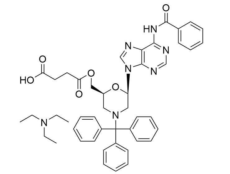 PMO-A(Bz) succinate, TEA salt