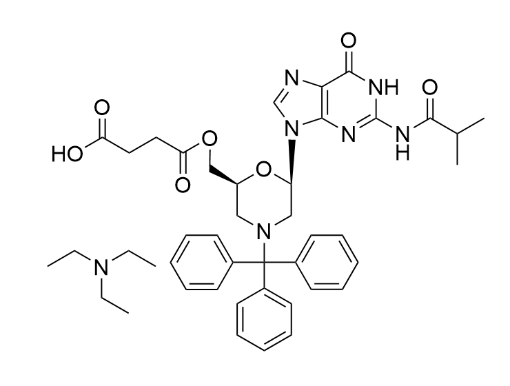 PMO-G(ibu) succinate, TEA salt