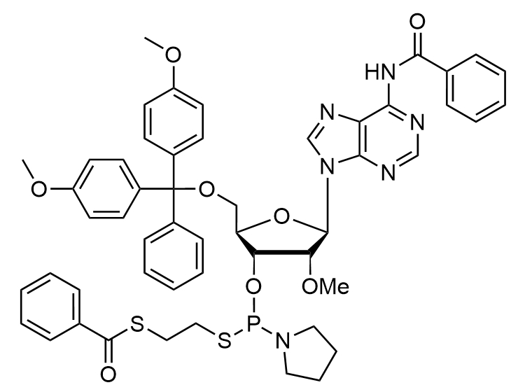 2'-OMe-rA(Bz)-3'-PS-Phosphoramidite