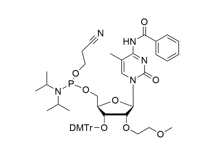 2'-O-MOE-5-Me-C(Bz) Reverse Phosphoramidite