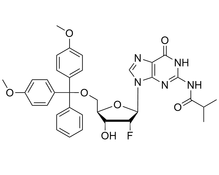 5'-O-DMT-2'-F-N2-ibu-dG