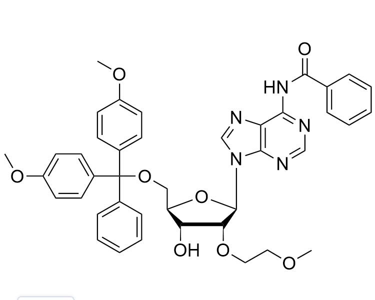 5'-O-DMT-N6-Bz-2'-O-MOE-A
