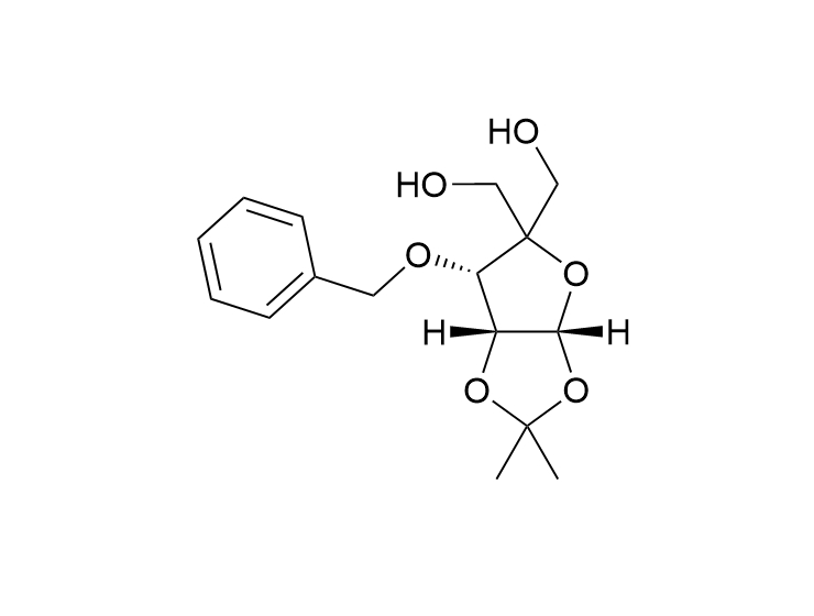 3-O-苄基-4-C-羟甲基-1,2-O-异亚丙基-α-D-呋喃核糖