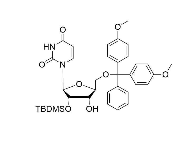 5'-O-DMT-2'-O-TBDMS-L-rU