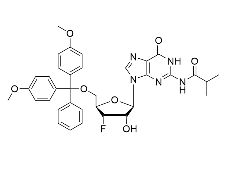 5'-O-DMT-N2-ibu-3'-F-3'-dG