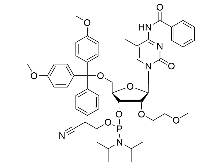 2'-O-MOE-5-Me-rC(Bz) 亚磷酰胺CAS NO.163759-94-2