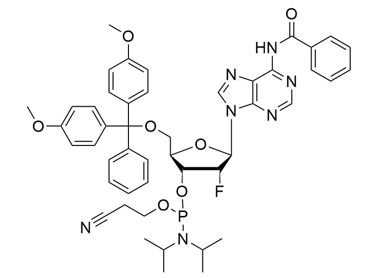 5'-O-DMT-2'-Fluoro-N6-Benzoyl-2'-deoxyadenosine 3'-CE phosphoramidite