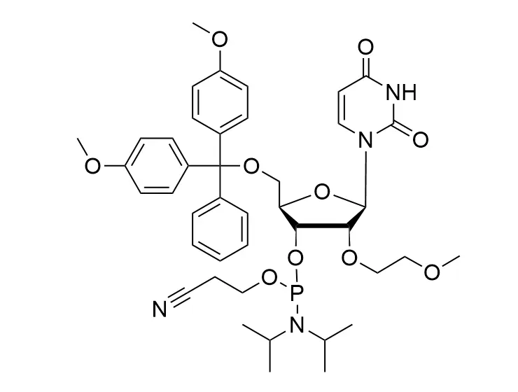 5'-O-DMT-2'-O-(2-methoxyethyl)uridine 3'-CE phosphoramidite