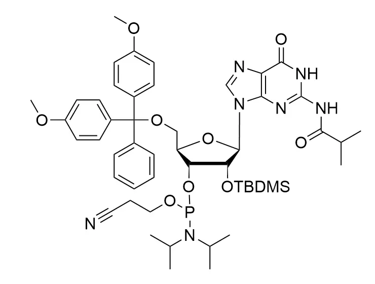 5'-O-DMT-2'-O-TBDMS-N2-isobutyryl-Guanosine 3'-CE phosphoramidite