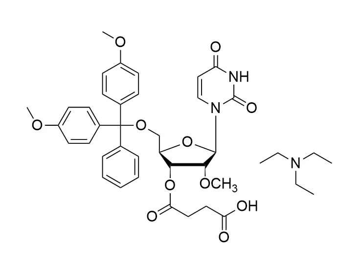 5'-O-DMT-2'-O-methyluridine-3′-succinate, Triethylammonium salt