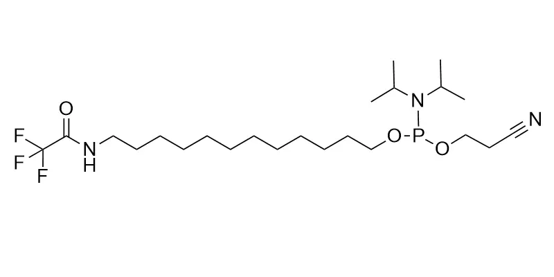 TFA-C12-amine-linker Phosphoramidite CAS NO. 2087458-61-3